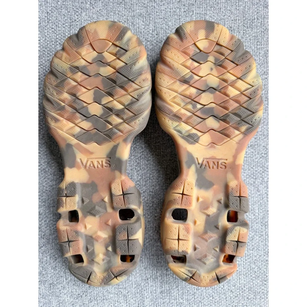 Vans Slip-On Mule TRK Kids 4.5-5 Tortoise Camo Excellent Rubber Water Shoes